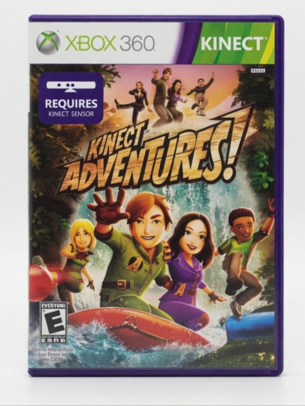 Kinect Adventures 🔥 Xbox 360 🎮 Vintage Video Games
